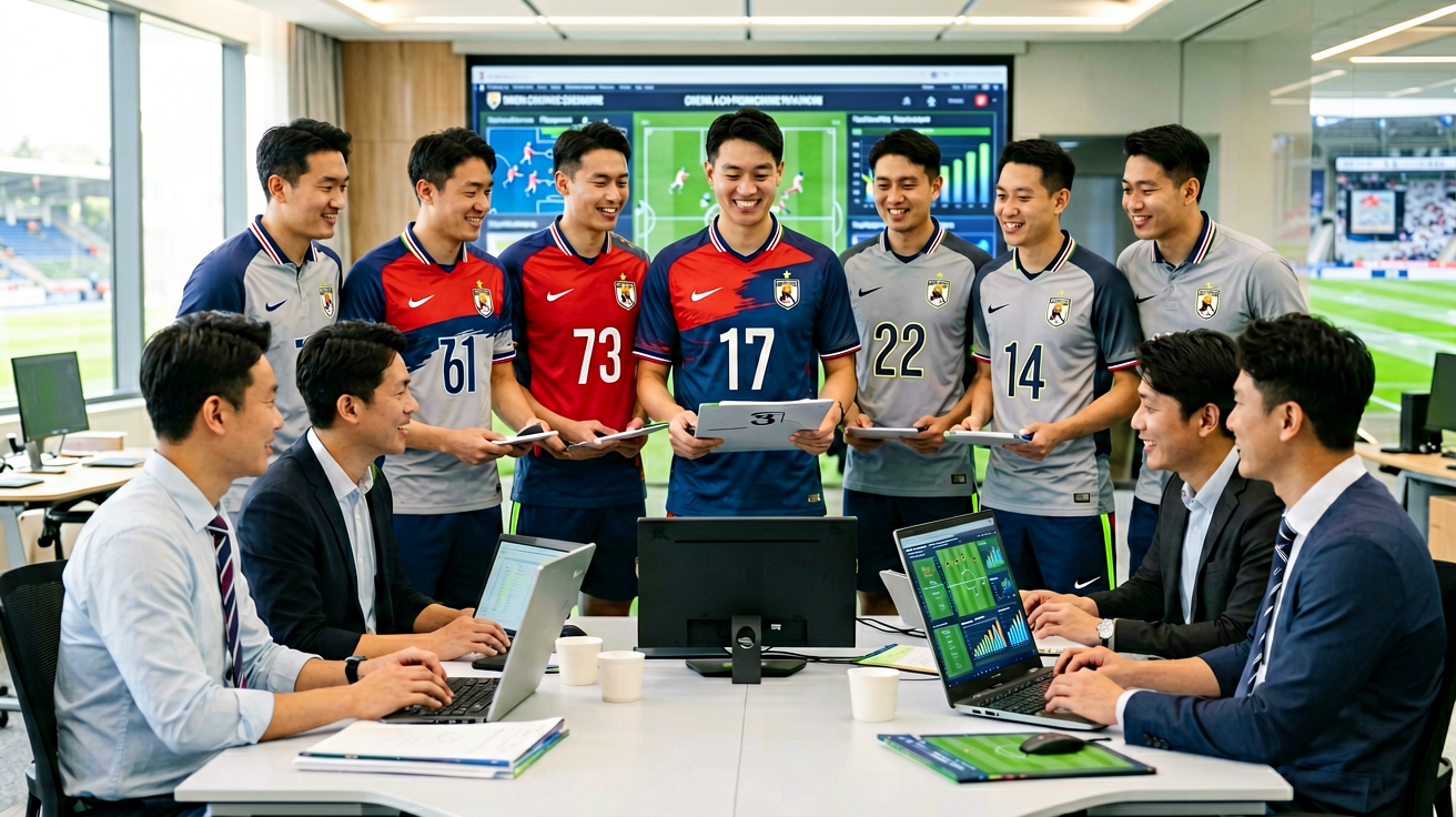 Vsport体育专题报道配图展示球队团队合影